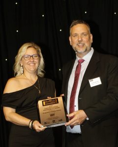 Corporate Social Responsibility Award - Geoff Baker and Tegan Wilde