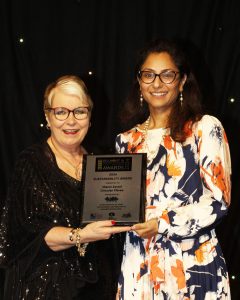 Sustainability Award - Carol Hanlon and Mansi Zaveri