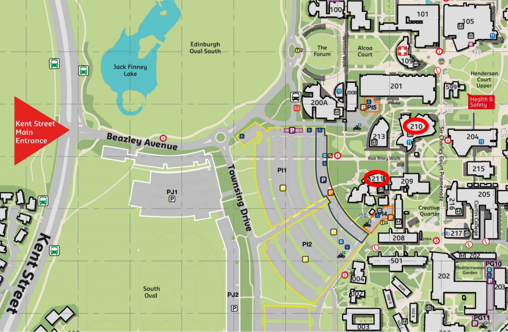 curtin map v1 (2) | Belmont BEC